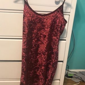 Velvet Mini dress